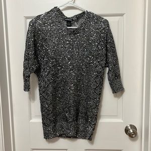 Sequin Tunic Top